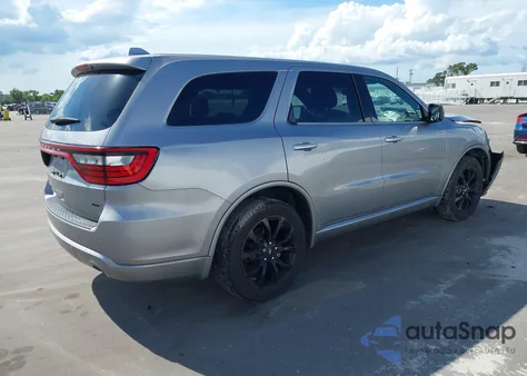 2020 Dodge Durango Gt Rwd из США, поврежденный, VIN 1C4RDHDGXLC102863